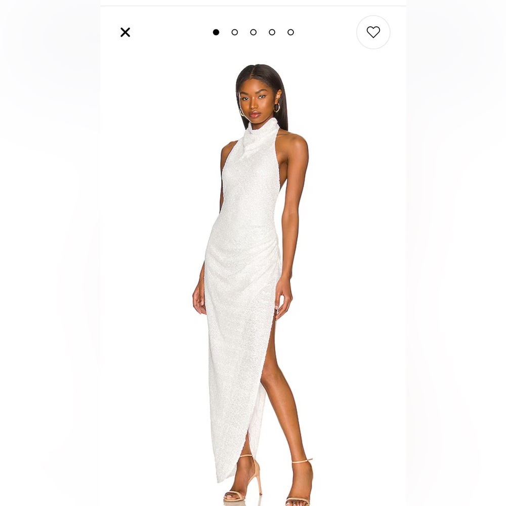 x REVOLVE Samba Gown in White Sequin
Amanda Uprichard